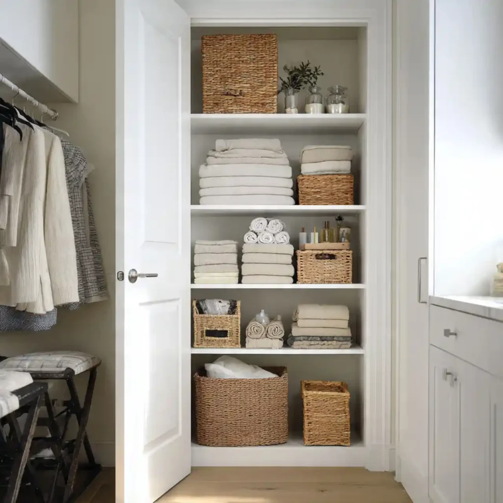 6-Small Linen Closet Idea