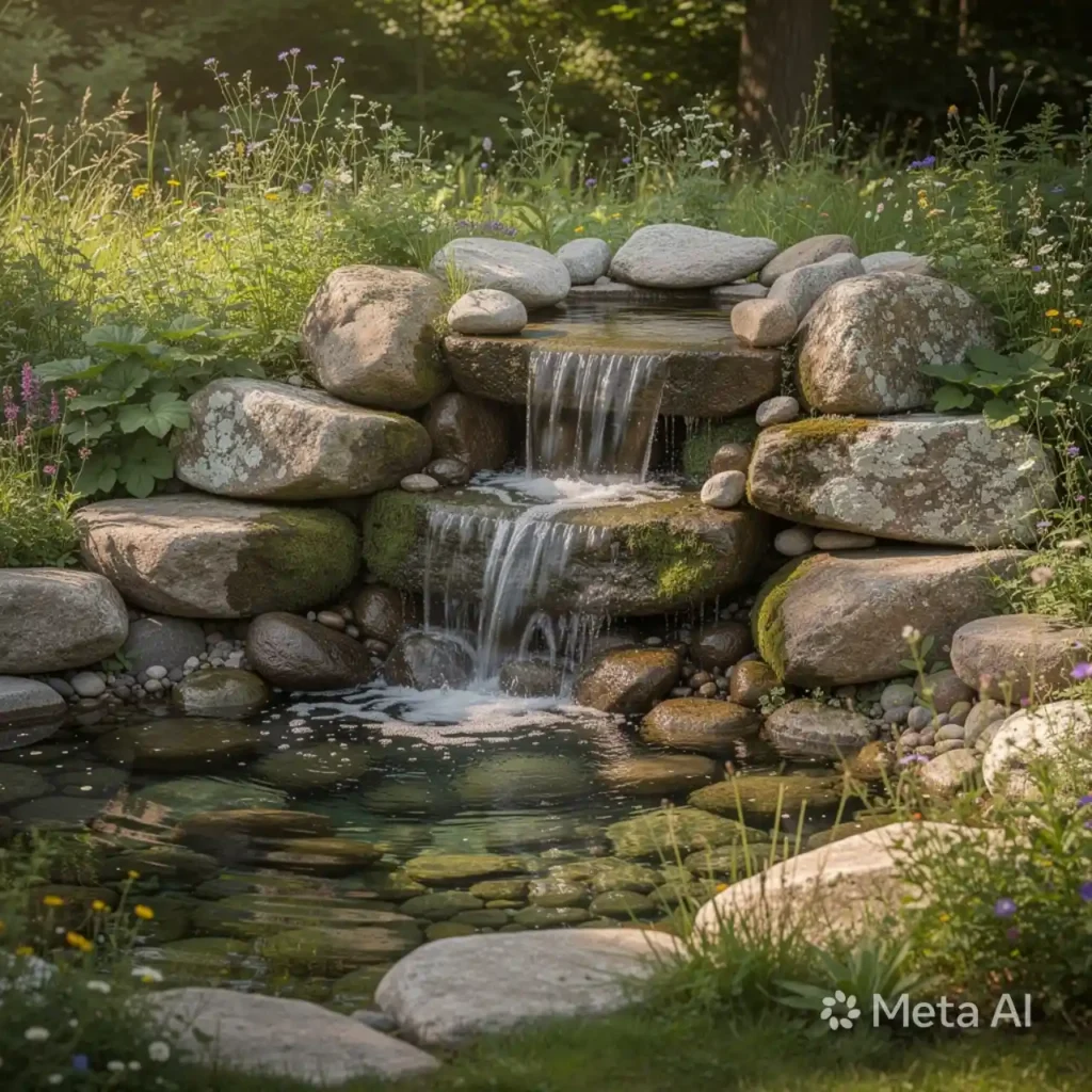 6-Unique Outdoor Fountain Idea
