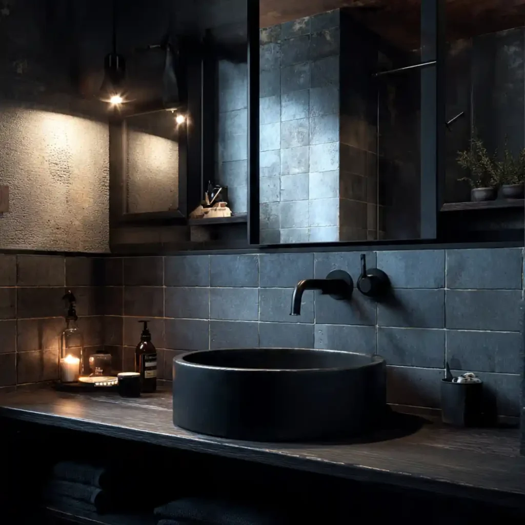 7-Dark Bathroom Idea