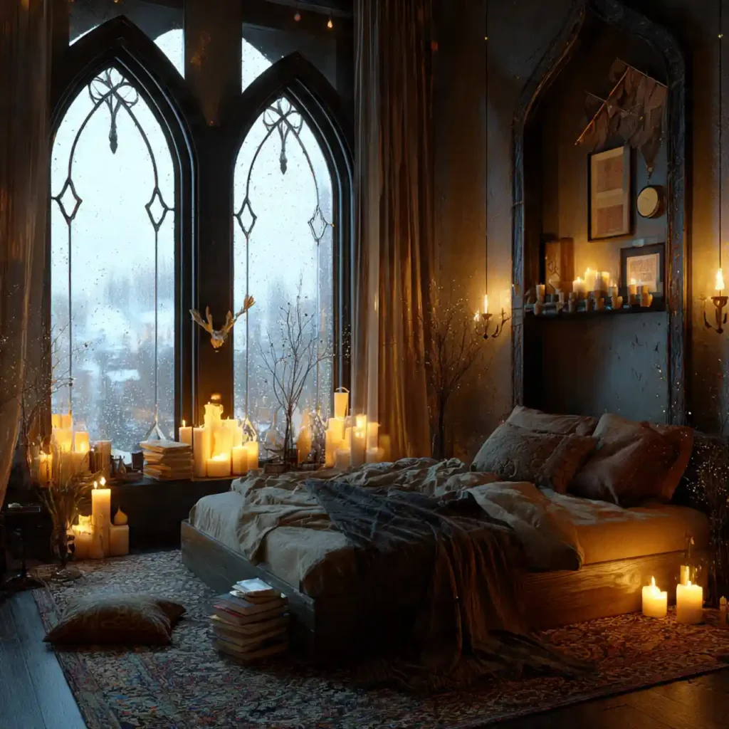 7-Gothic Bedroom Idea