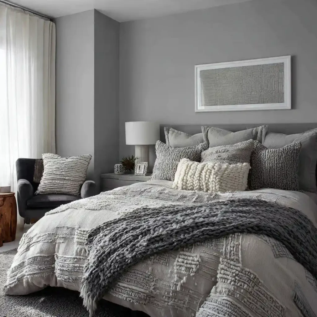 7-Gray Bedroom Idea