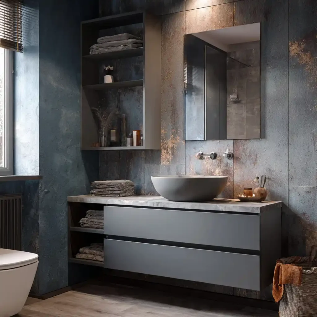7-Grey Bathroom Idea