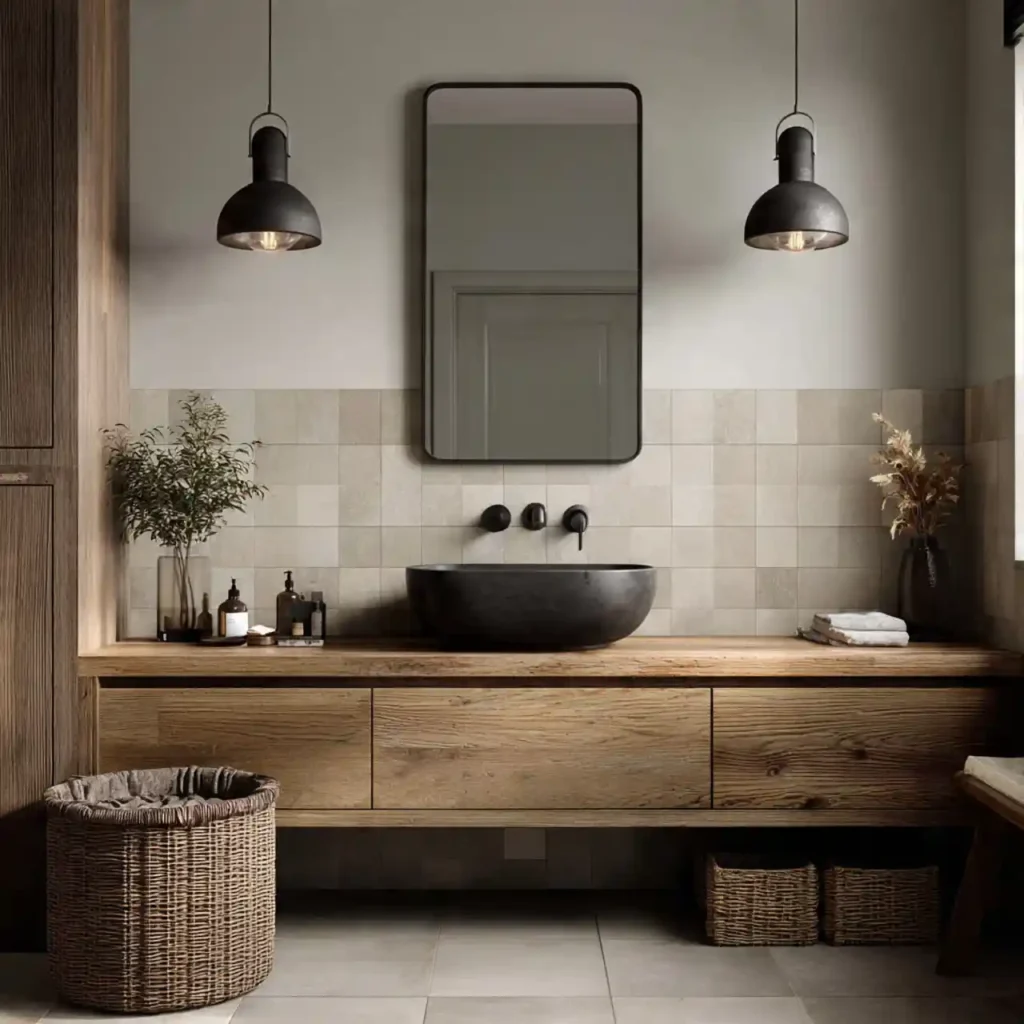 7-Japandi Bathroom Idea