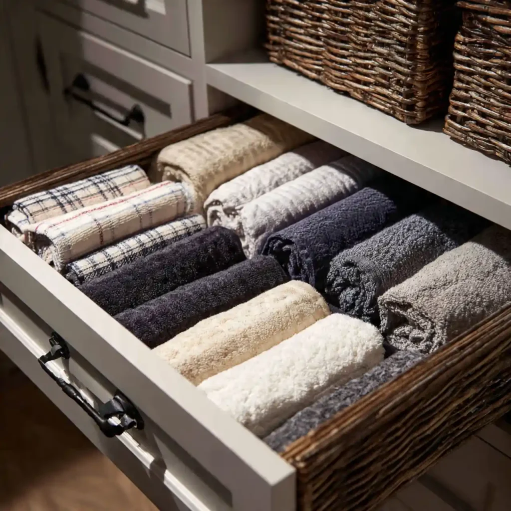 7-Large Linen Closet Organization Idea