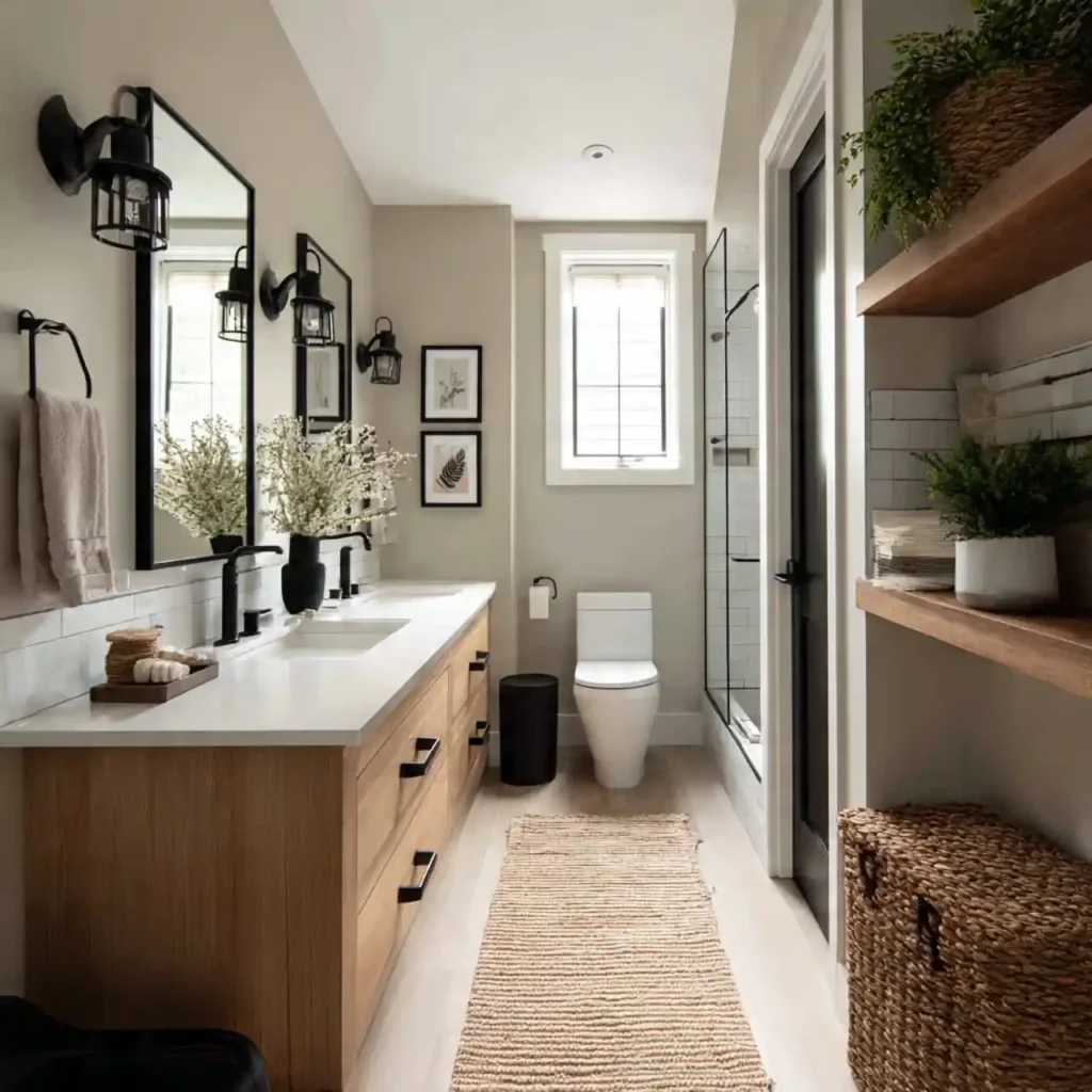 7-Modern Bathroom Decoration Ideas