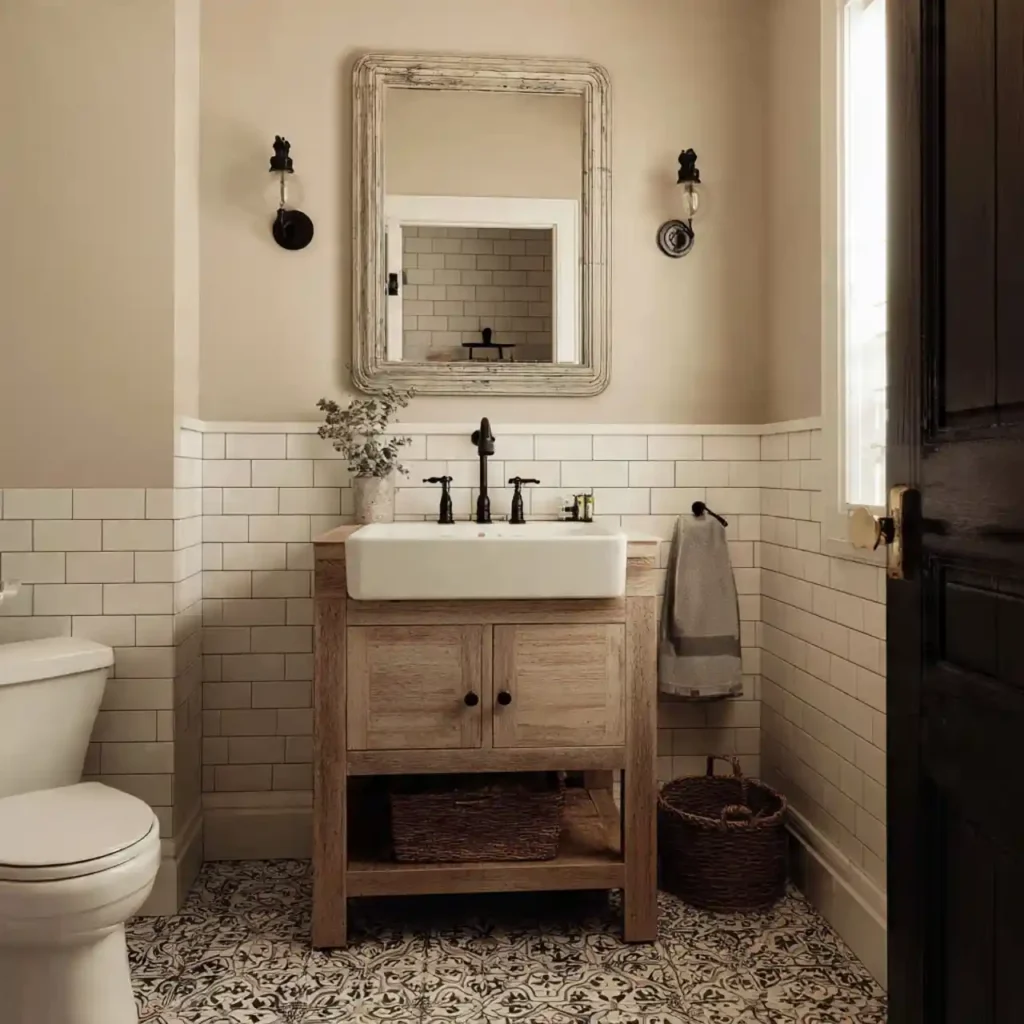 7-Modern Farmhouse Bathroom Ideas
