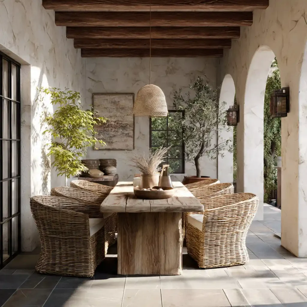 7-Rustic Outdoor Patio Idea