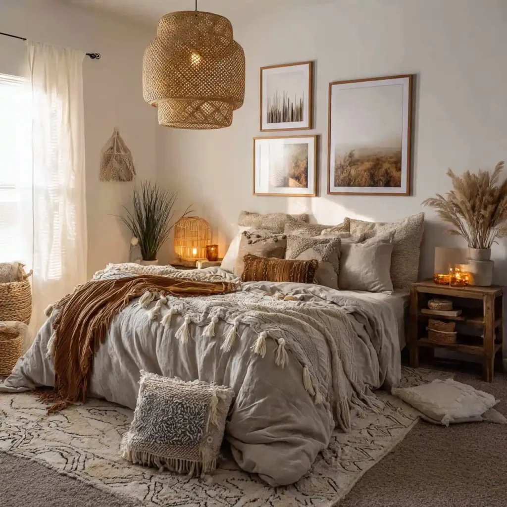 8-Boho Bedroom Idea