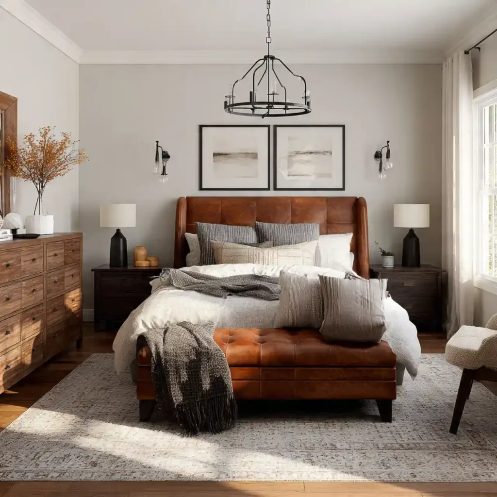 8-Brown Bedroom Idea