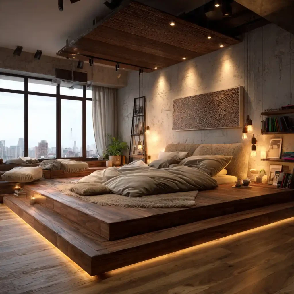 8-Floating Bed Idea