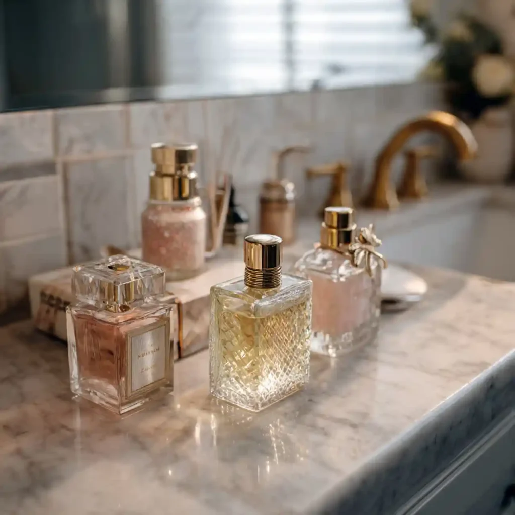 9-Bathroom Counter Decor Idea