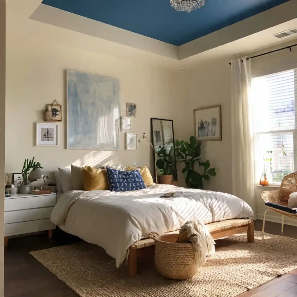 9-Blue Bedroom Idea