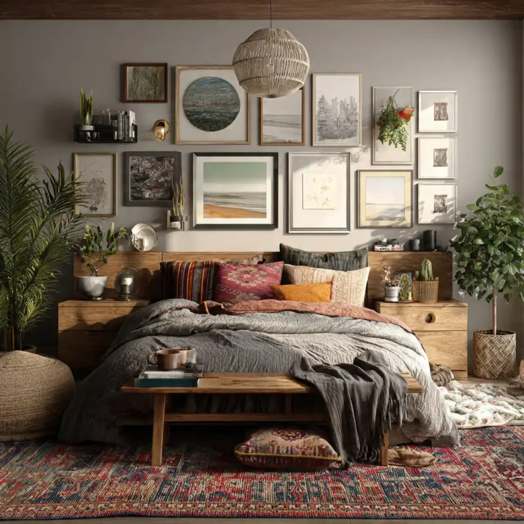 9-Boho Bedroom Idea