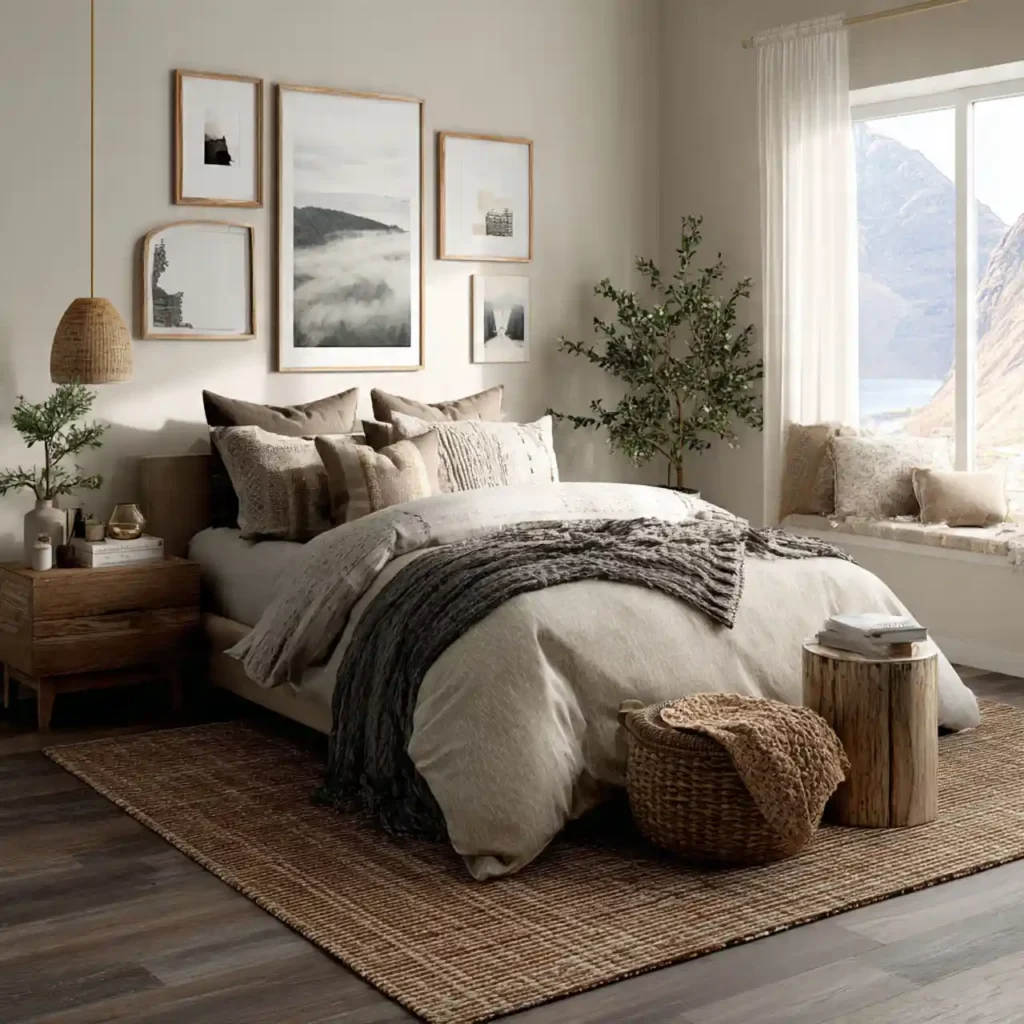 9-Brown Bedroom Idea