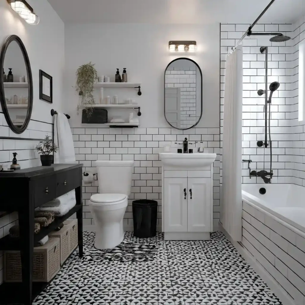 9-Dark Bathroom Idea