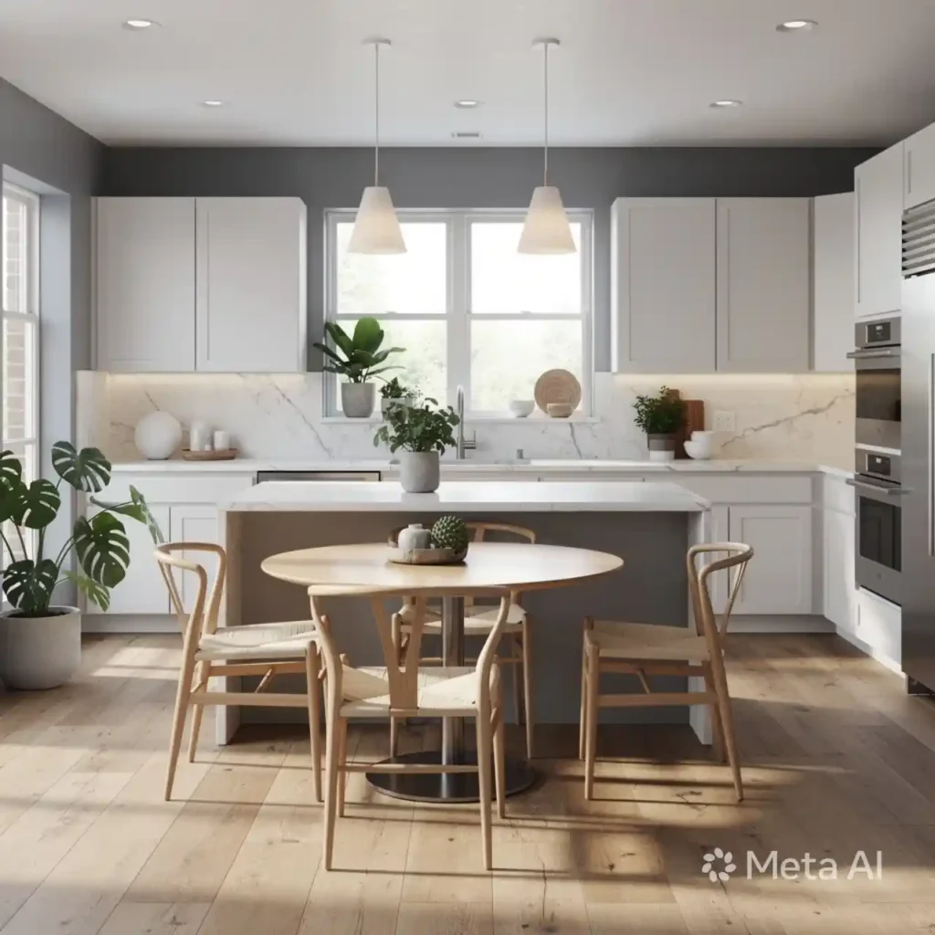 9-Grey Kitchen Idea