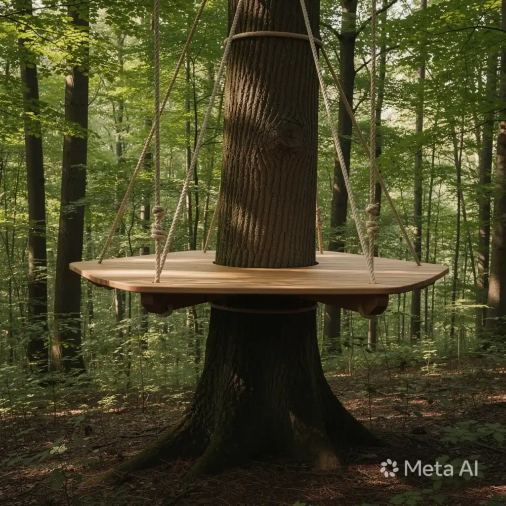 9-Kids Treehouse Idea
