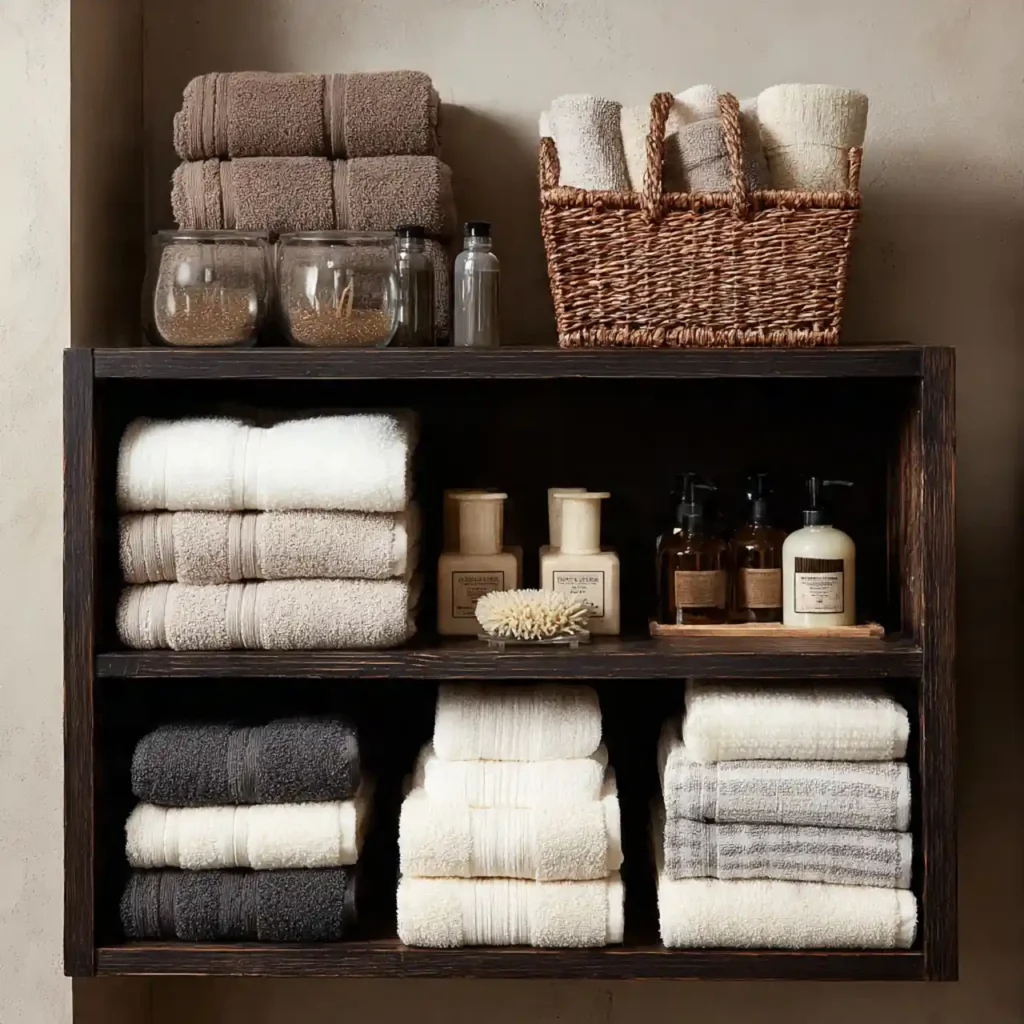 9-Large Linen Closet Organization Idea