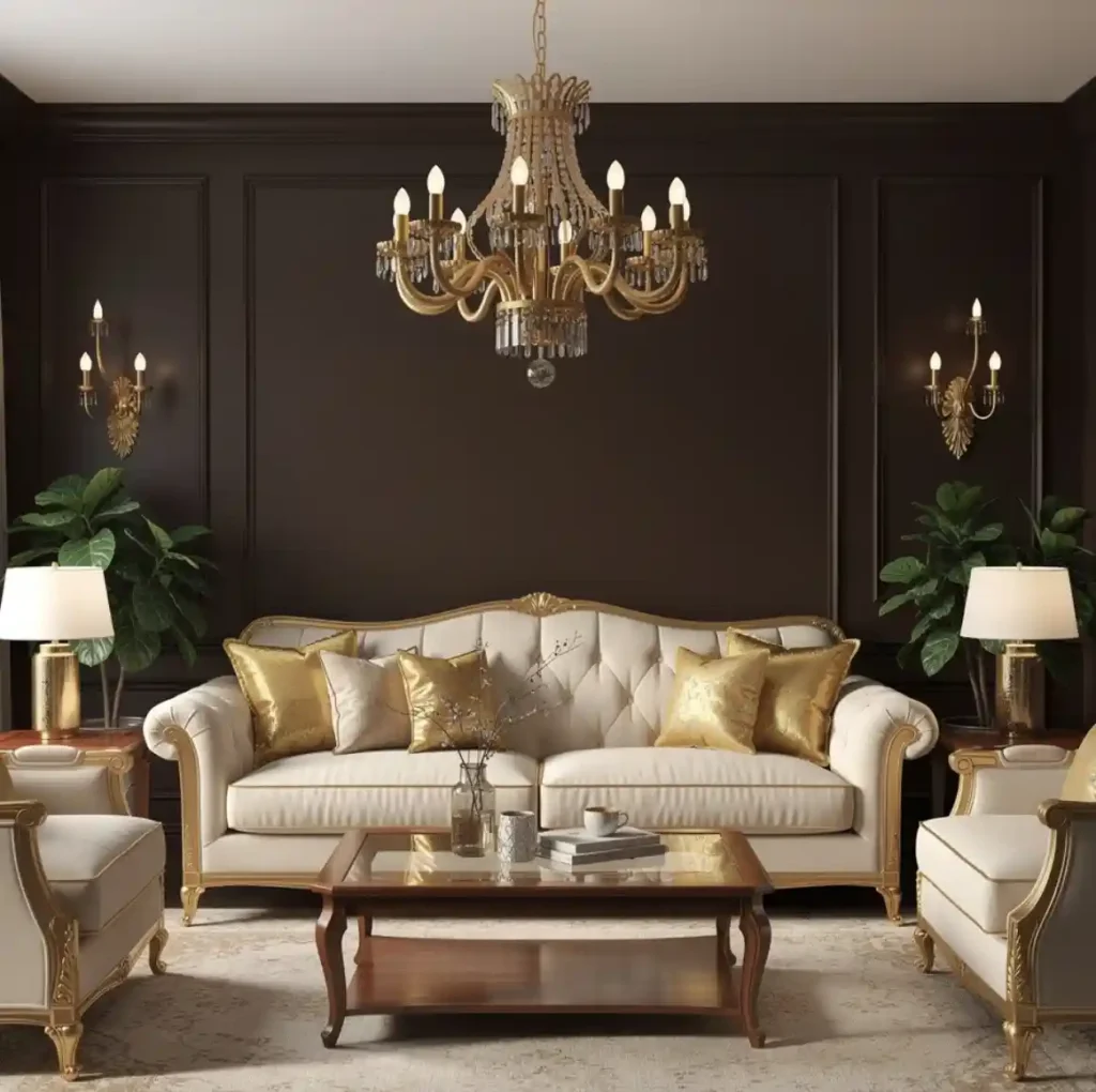 1-Brown Living Room Ideas