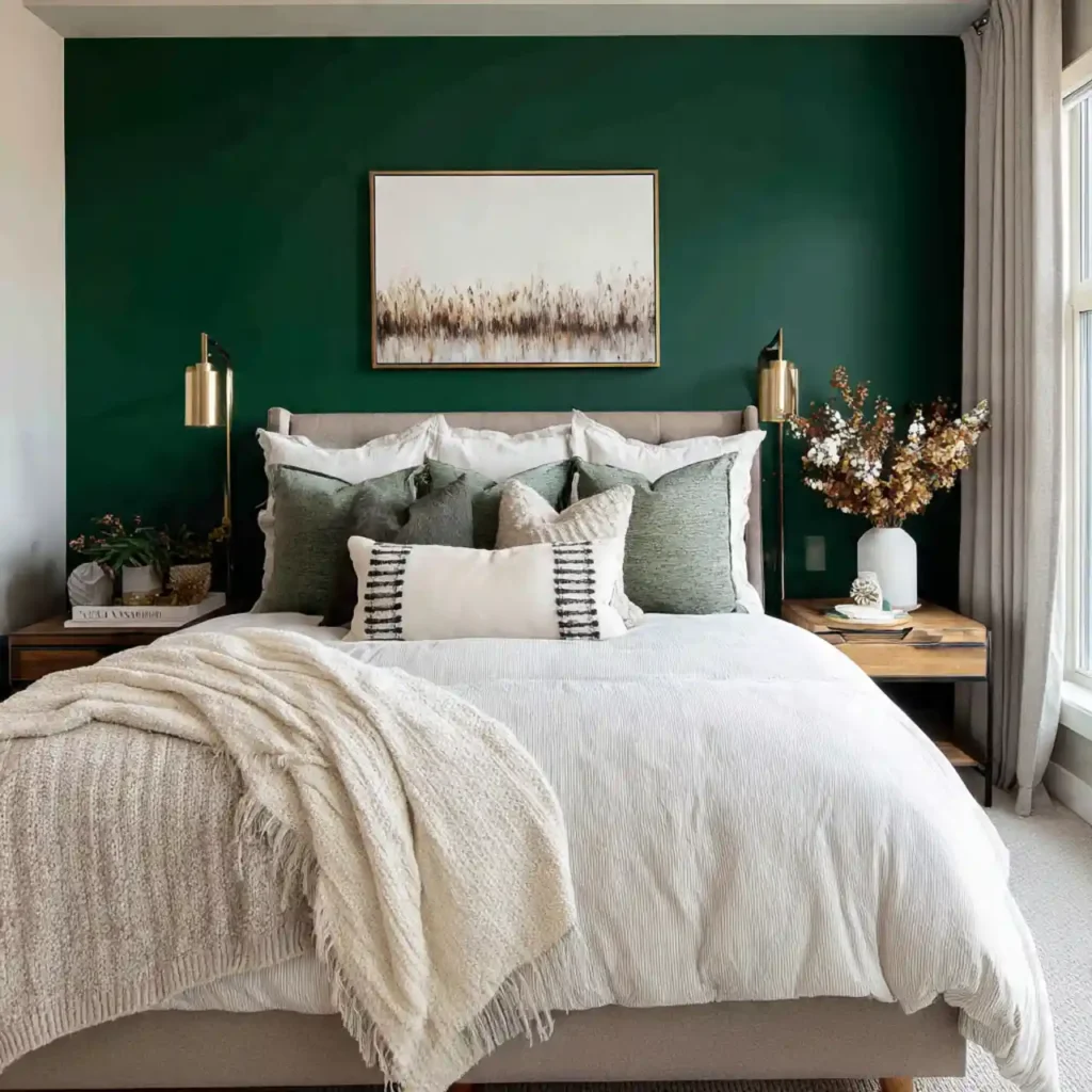 1-Green Bedroom Ideas