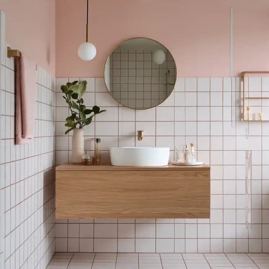 1-Pink Bathroom Ideas