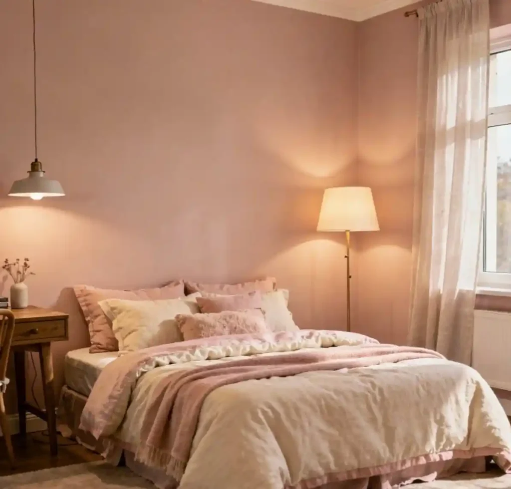 1-Pink Bedroom Ideas