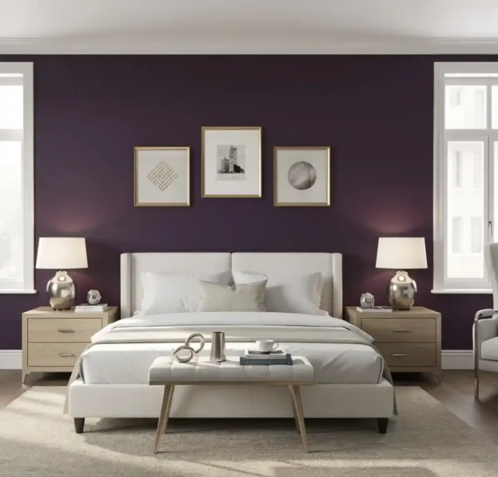 1-Purple Bedroom Ideas