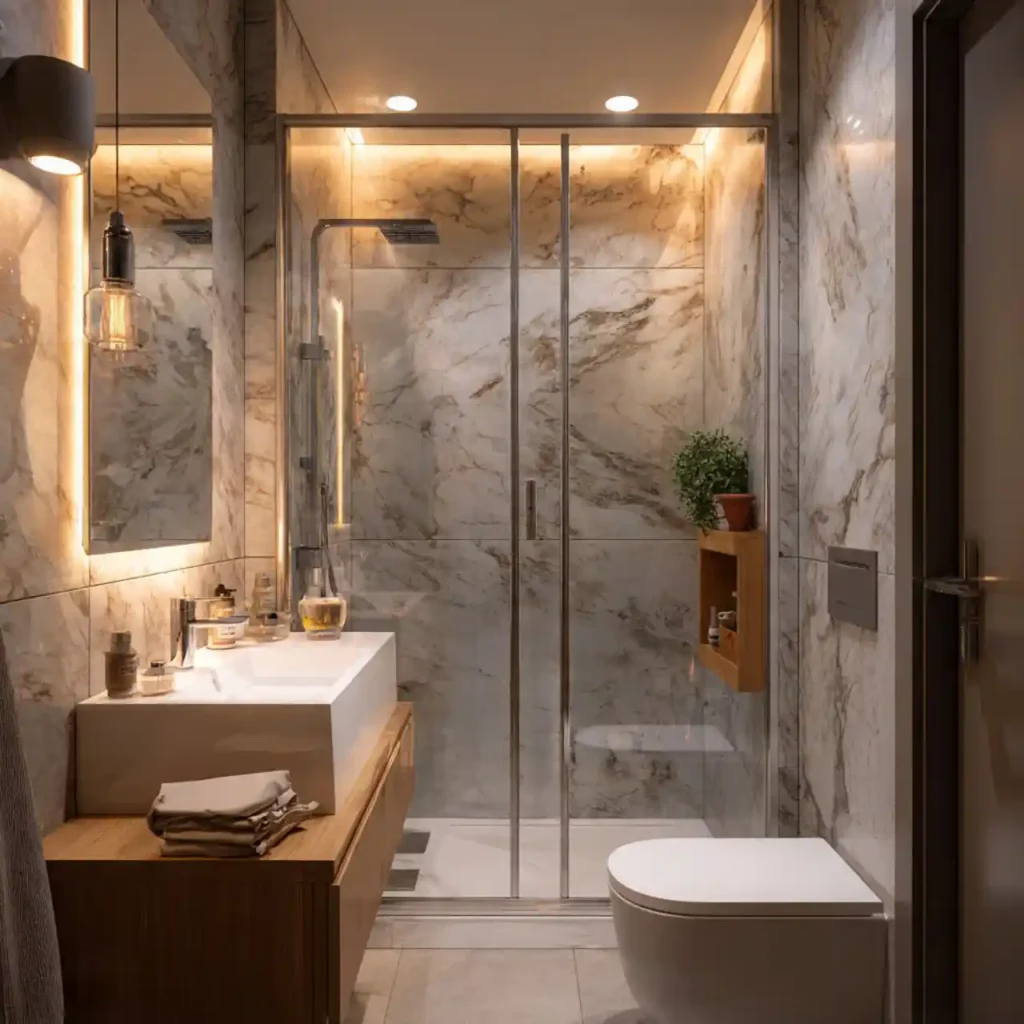1-Stunning Marble Bathroom Ideas