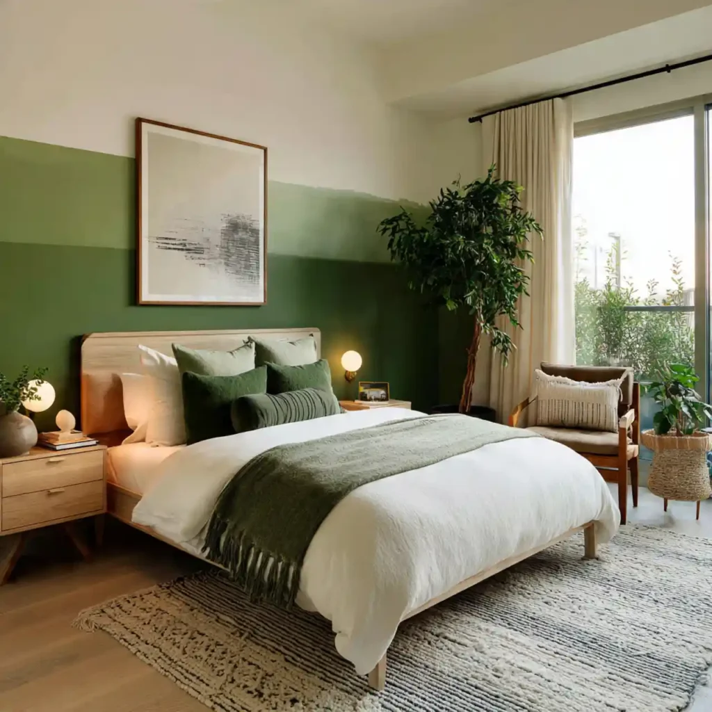10-Green Bedroom Idea