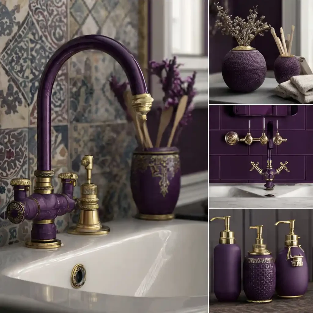 10-Purple Bathroom Ideas