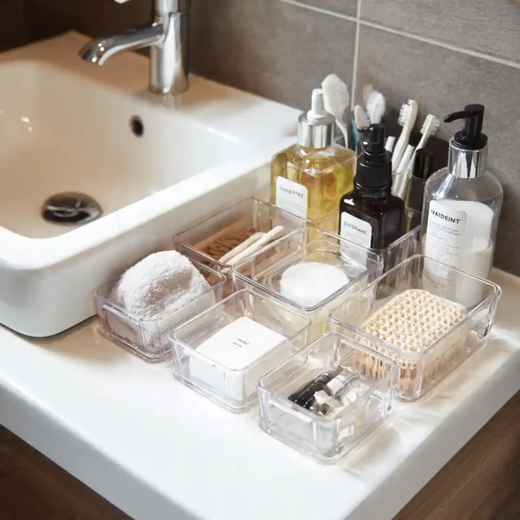 10-Small Bathroom Organization Ideas