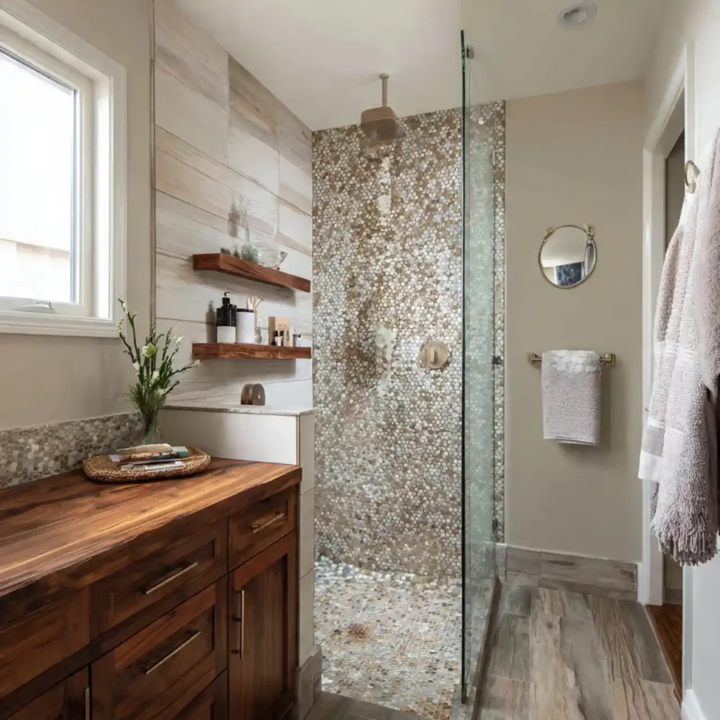 10-Walk-In Shower No Door Idea