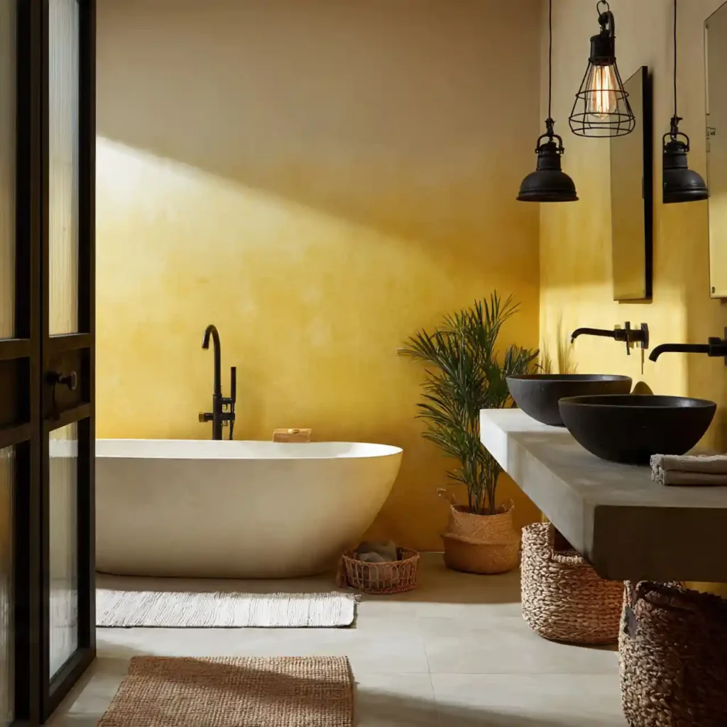 10-Yellow Bathroom Idea