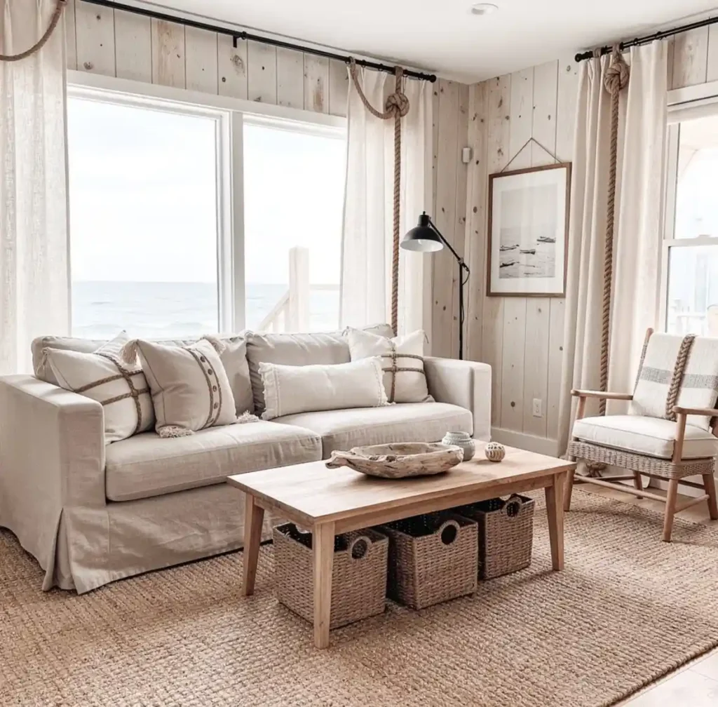 11-Coastal Living Room Idea