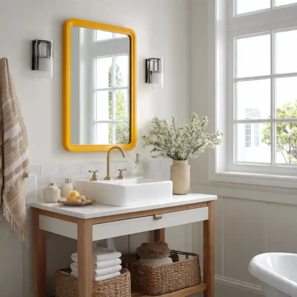 11-Yellow Bathroom Idea