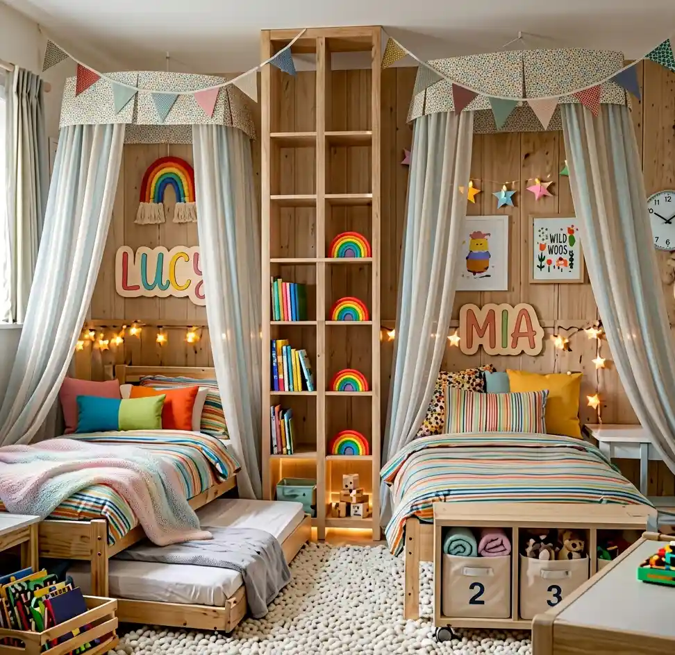 12-Kids Shared Bedroom Idea