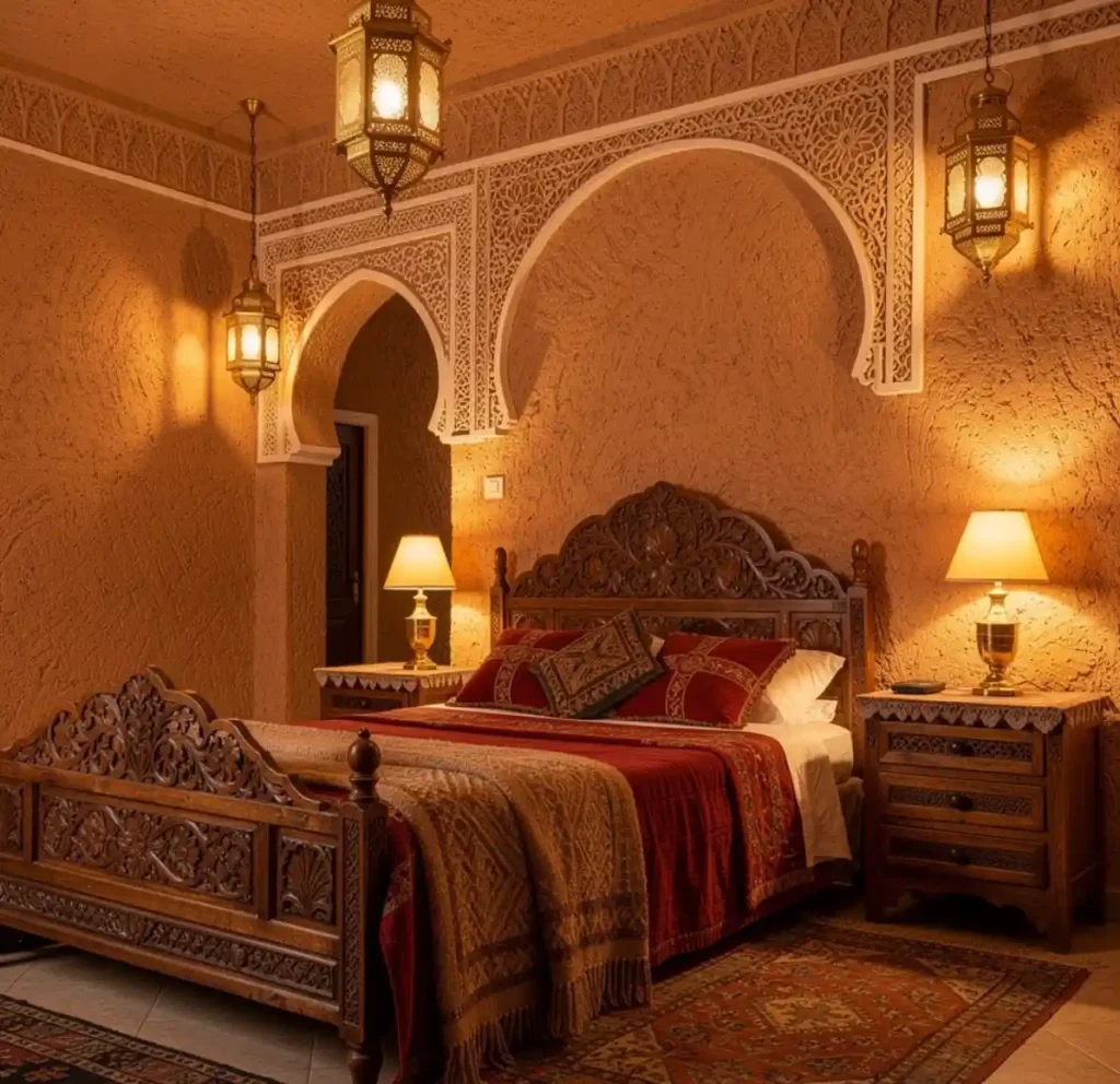 12-Moroccan Bedroom Decor Idea
