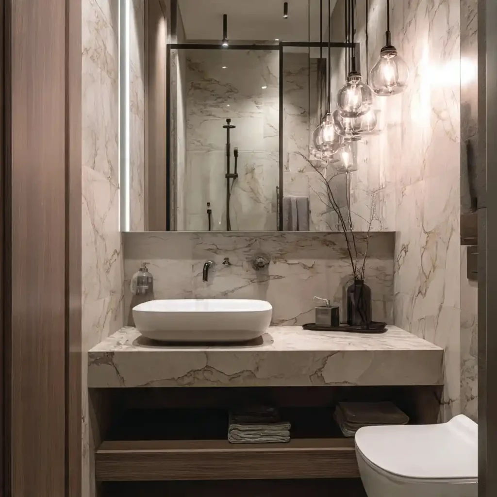 12-Stunning Marble Bathroom Ideas