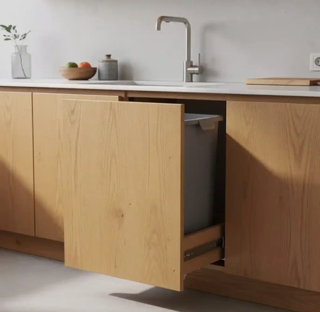 13-Kitchen Trash Can Idea