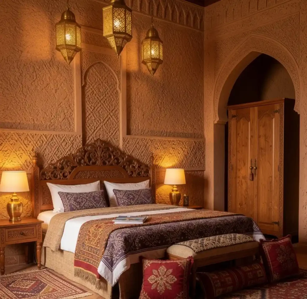 13-Moroccan Bedroom Decor Idea