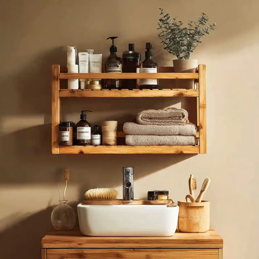 13-Small Bathroom Organization Ideas