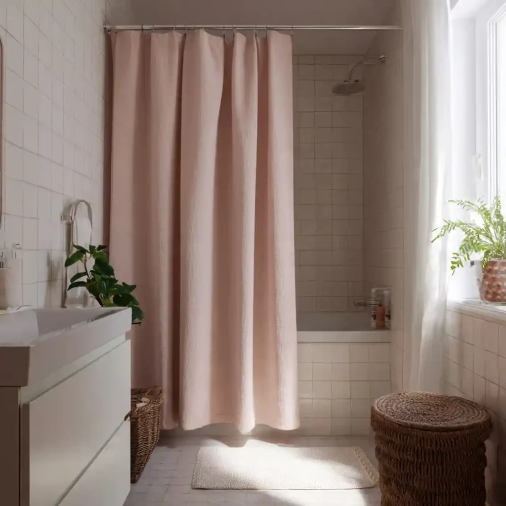 13-Stunning Pink Bathroom Idea