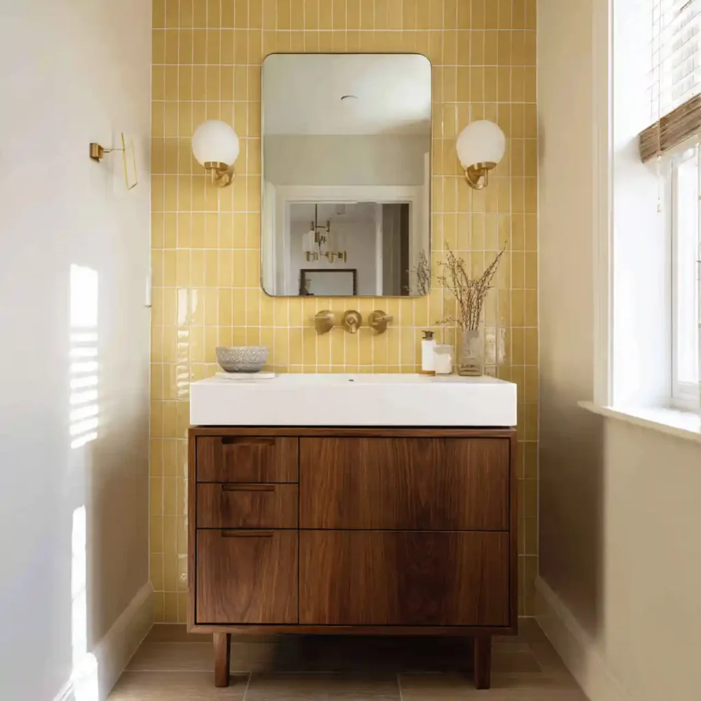 13-Yellow Bathroom Idea