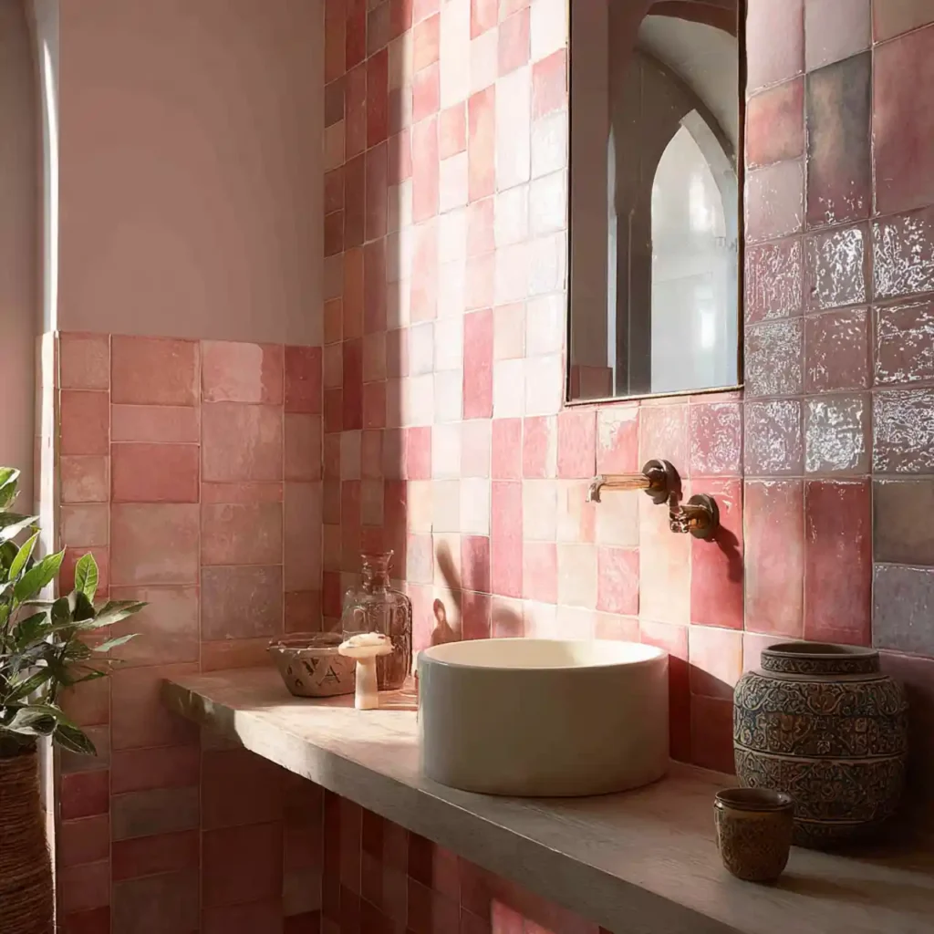 14-Pink Bathroom Ideas
