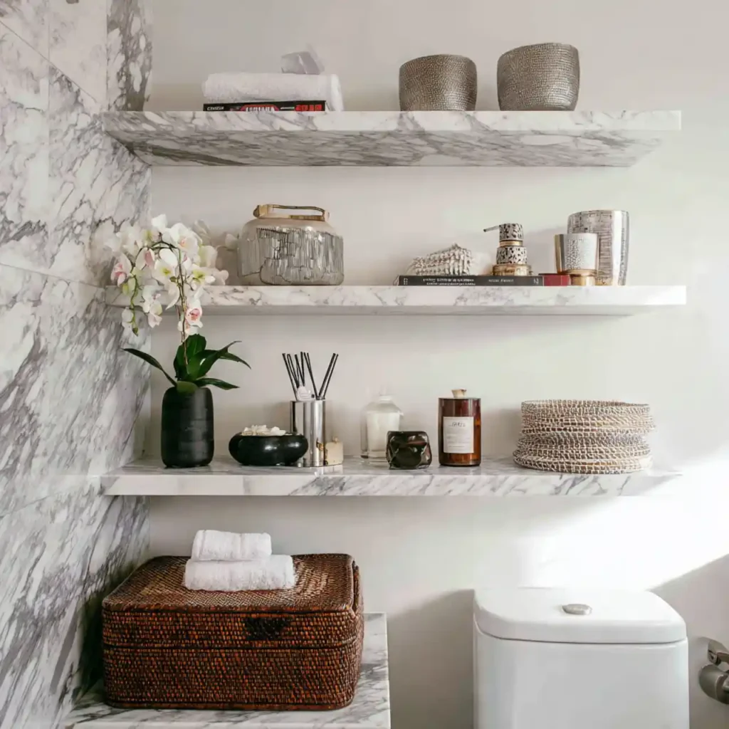 14-Stunning Marble Bathroom Ideas