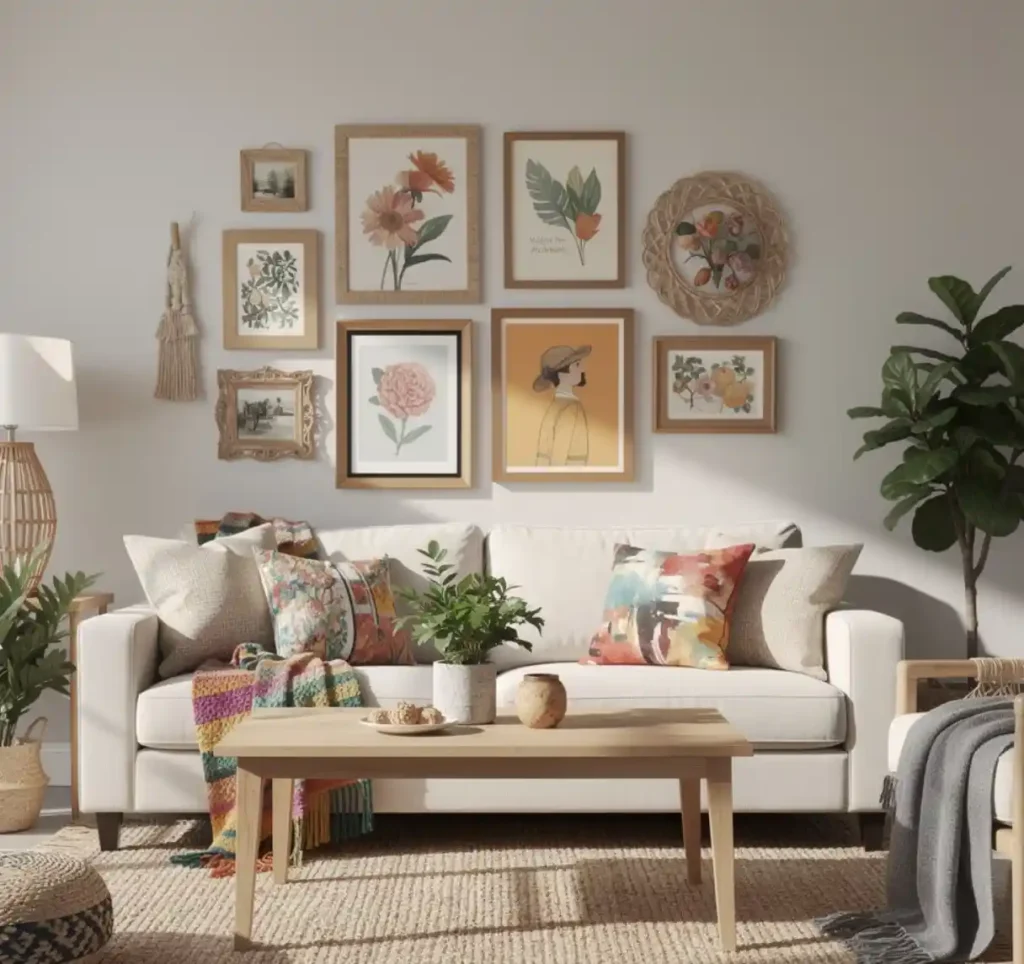 15-Boho Living Room Idea