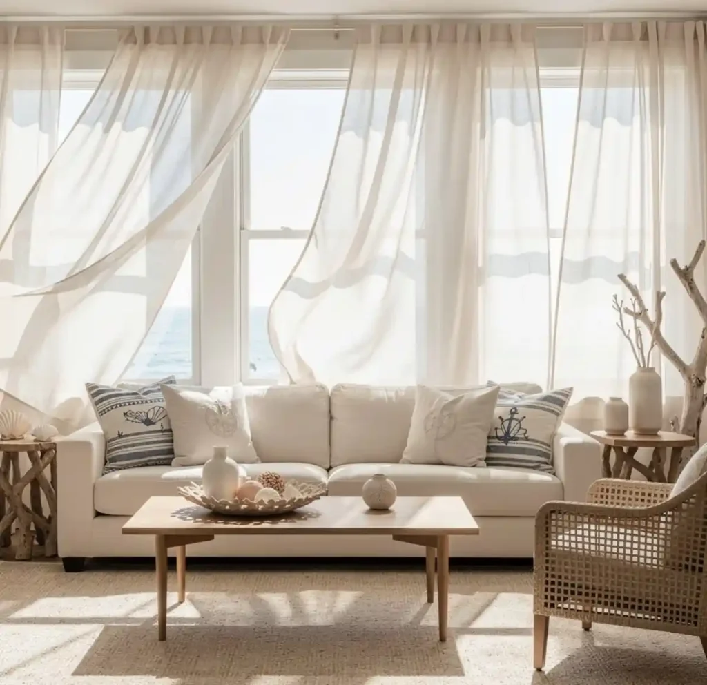 15-Coastal Living Room Idea