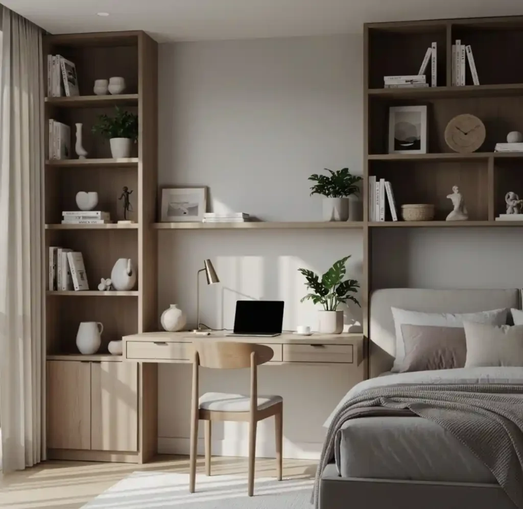 15-Inspiring Home Office in Bedroom Design