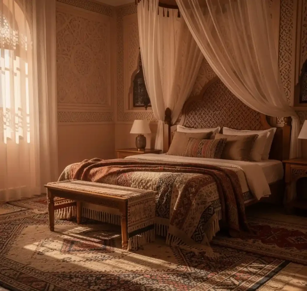 15-Moroccan Bedroom Decor Idea