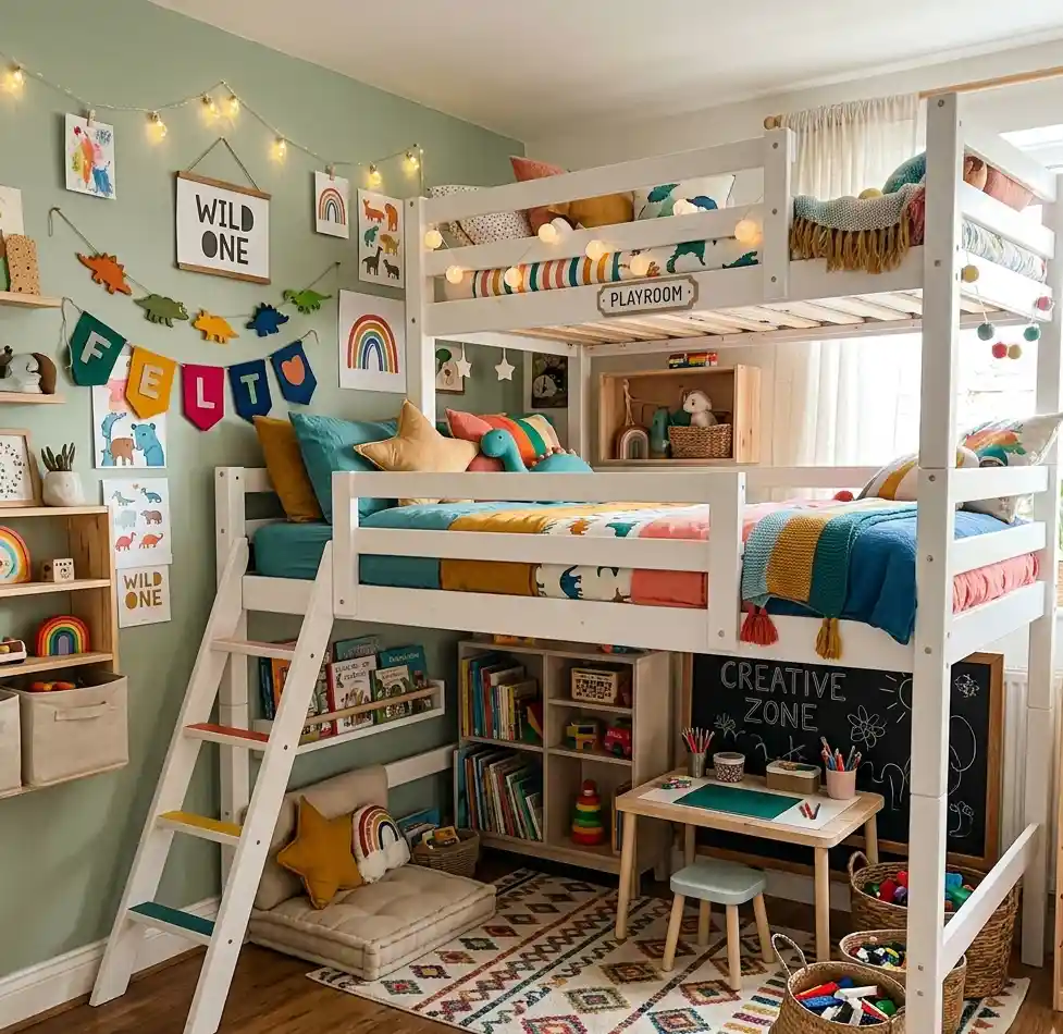 16-Kids Loft Beds Idea
